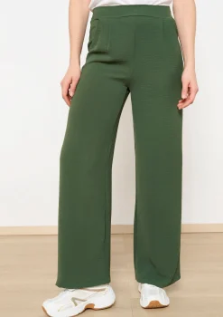 LolaLiza Wijde vloeiende broek- Broeken