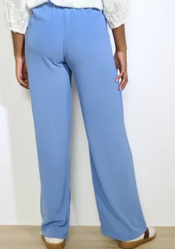 LolaLiza Wijde vloeiende broek- Broeken