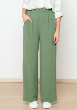 LolaLiza Wijde vloeiende broek- Broeken