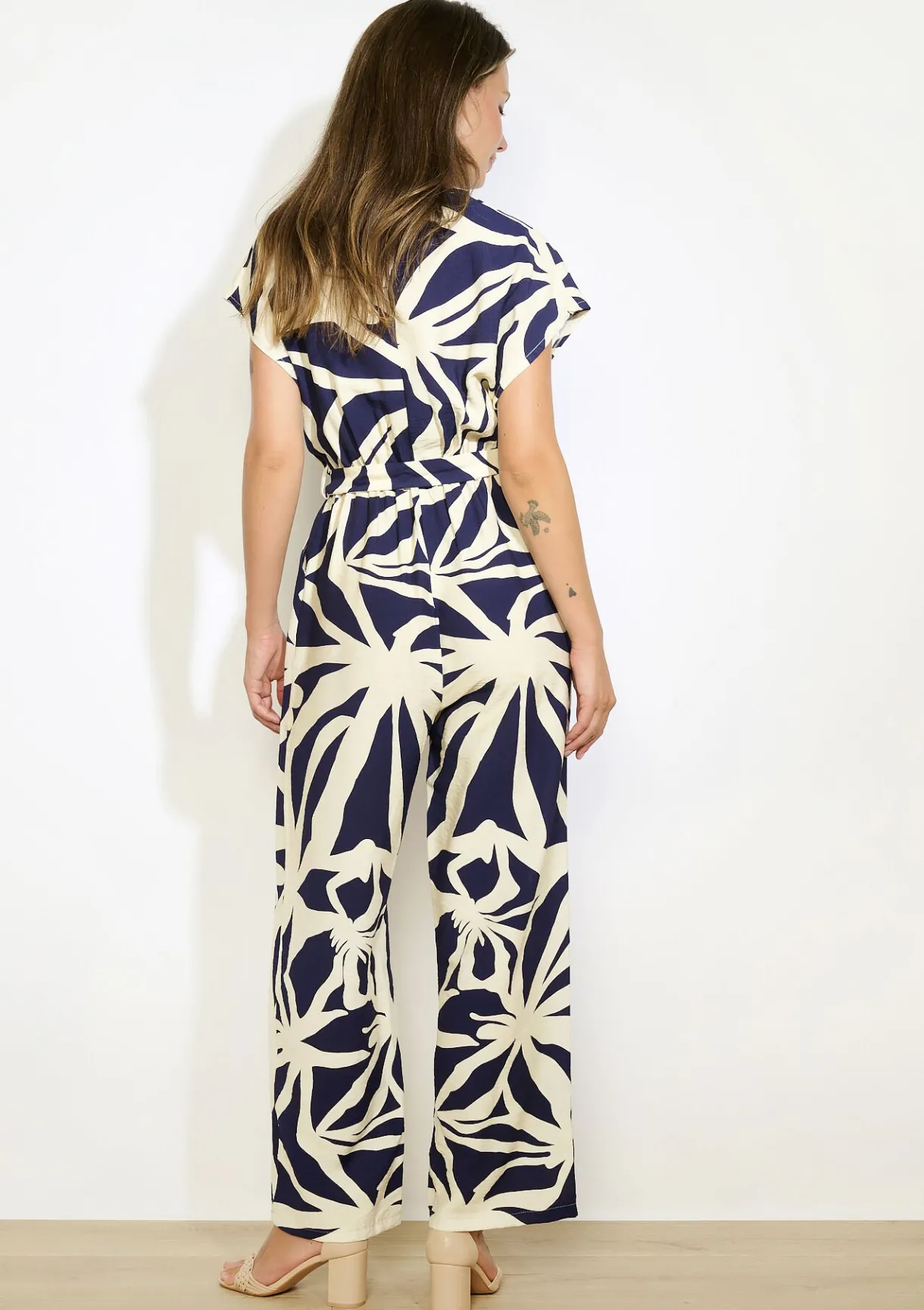 LolaLiza Wikkel jumpsuit met print- Jumpsuits