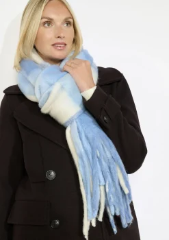 LolaLiza Zachte geruite sjaal- Accessoires