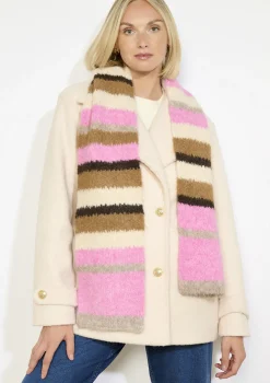 LolaLiza Zachte gestreepte sjaal- Accessoires