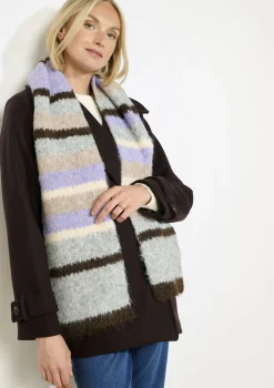 LolaLiza Zachte gestreepte sjaal- Accessoires