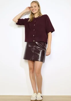 LolaLiza Zachte korte-mouwen cardigan- Truien En Cardigans