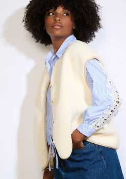 LolaLiza Zachte mouwloze bodywarmer- Vesten En Blazers