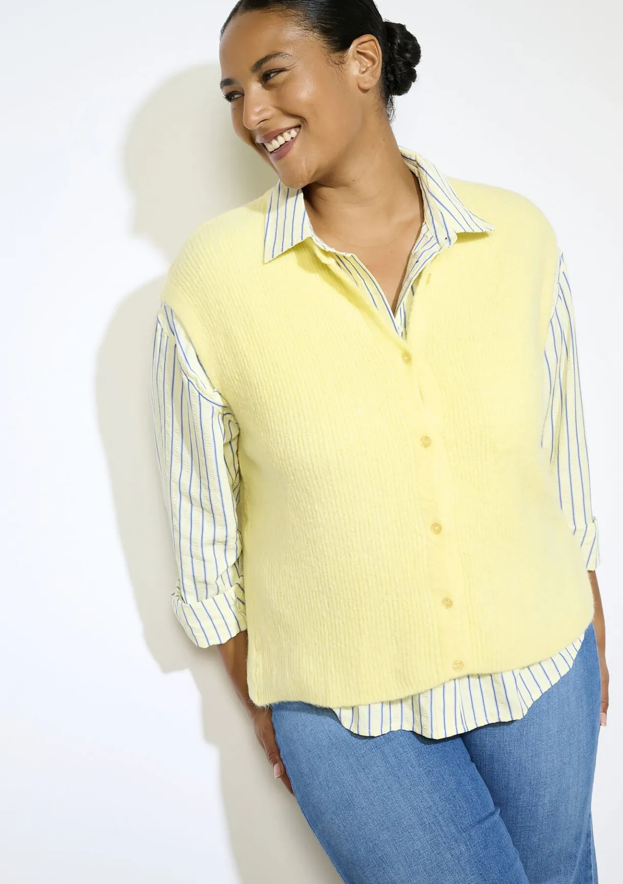 LolaLiza Zachte mouwloze gilet- Truien En Cardigans