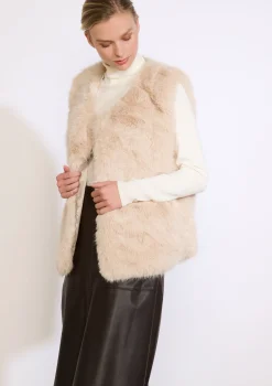 LolaLiza Zachte mouwloze gilet- Mantels En Jassen