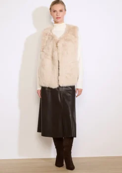 LolaLiza Zachte mouwloze gilet- Mantels En Jassen