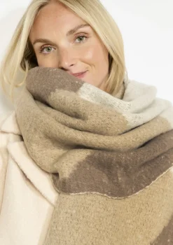 LolaLiza Zachte sjaal met geometrisch motief- Accessoires