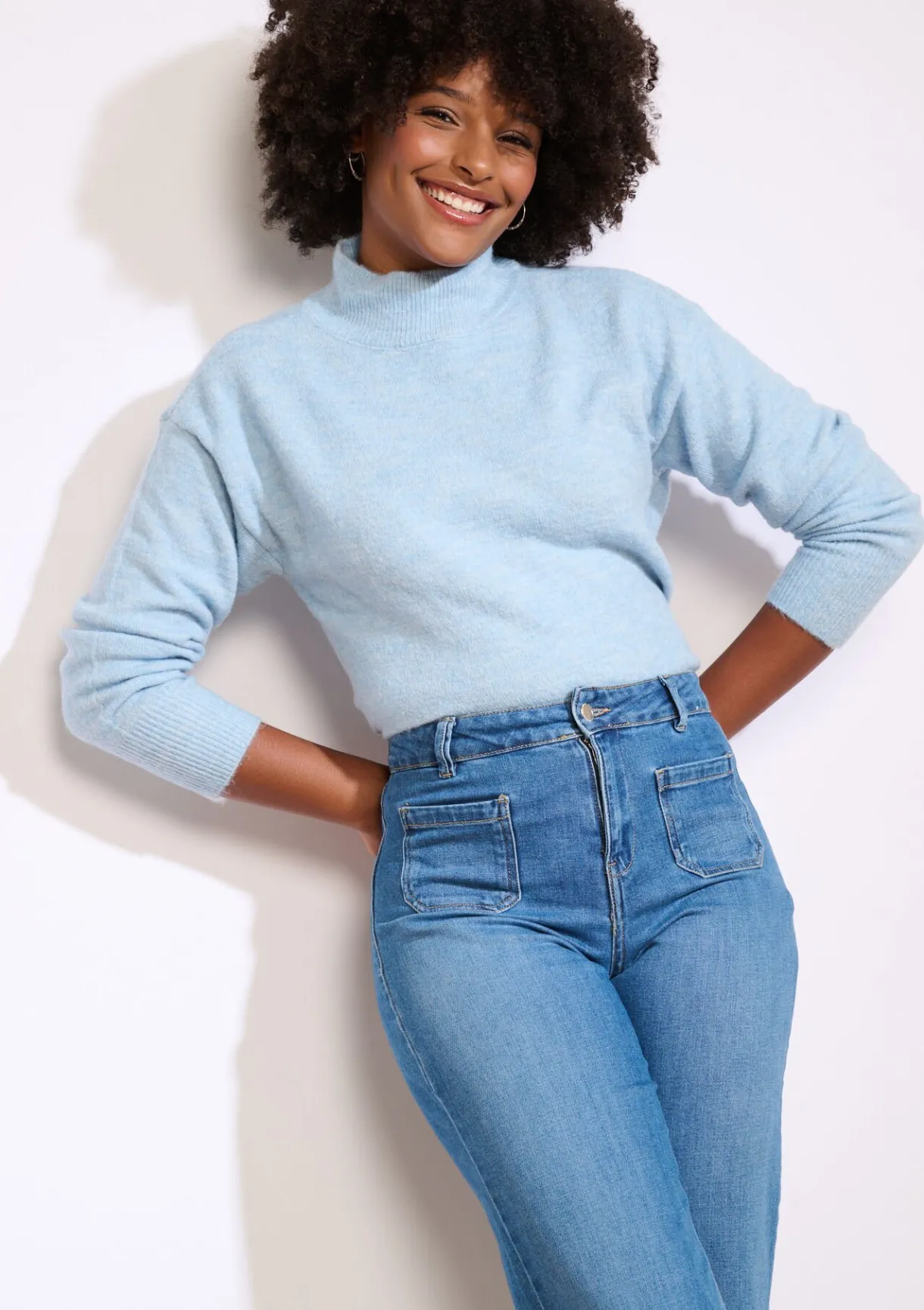 LolaLiza Zachte trui met col- Truien En Cardigans