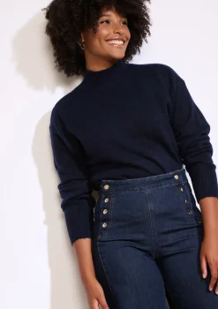 LolaLiza Zachte trui met col- Truien En Cardigans