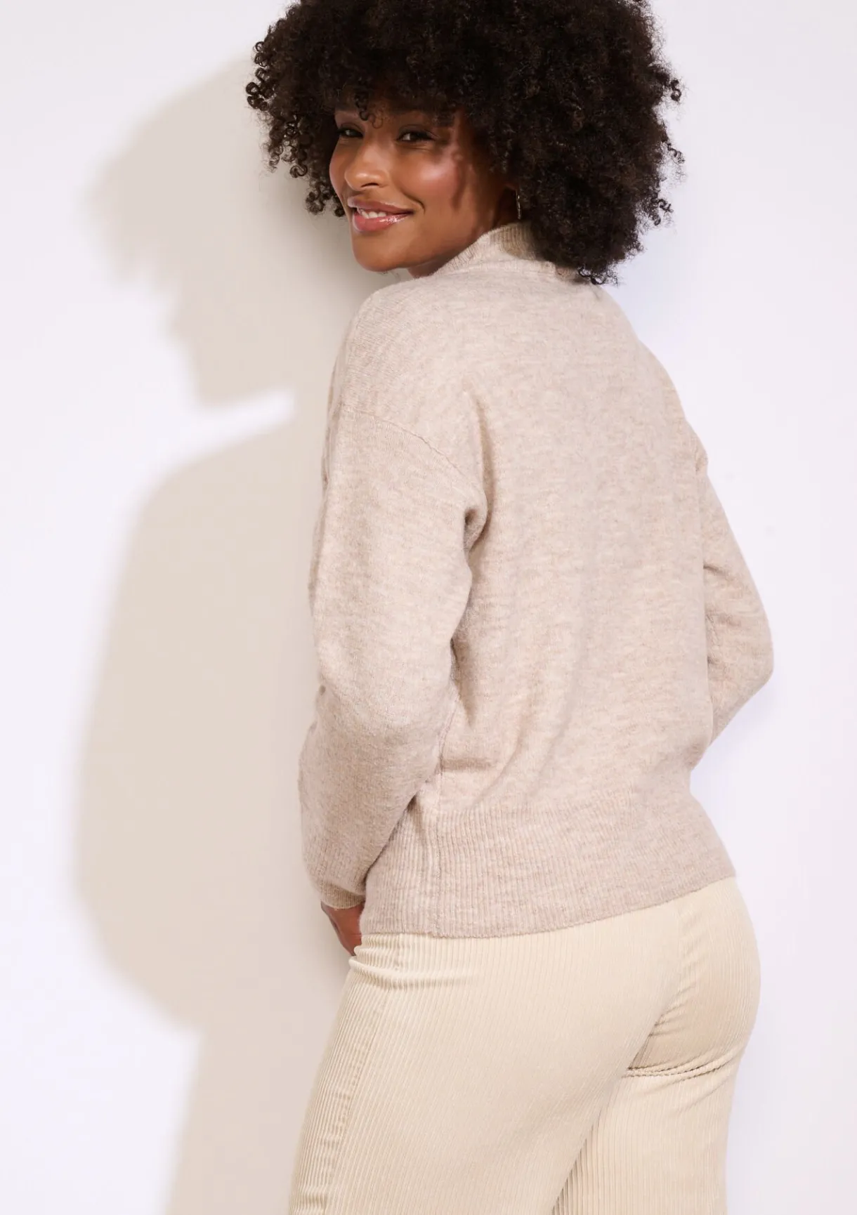 LolaLiza Zachte trui met col- Truien En Cardigans