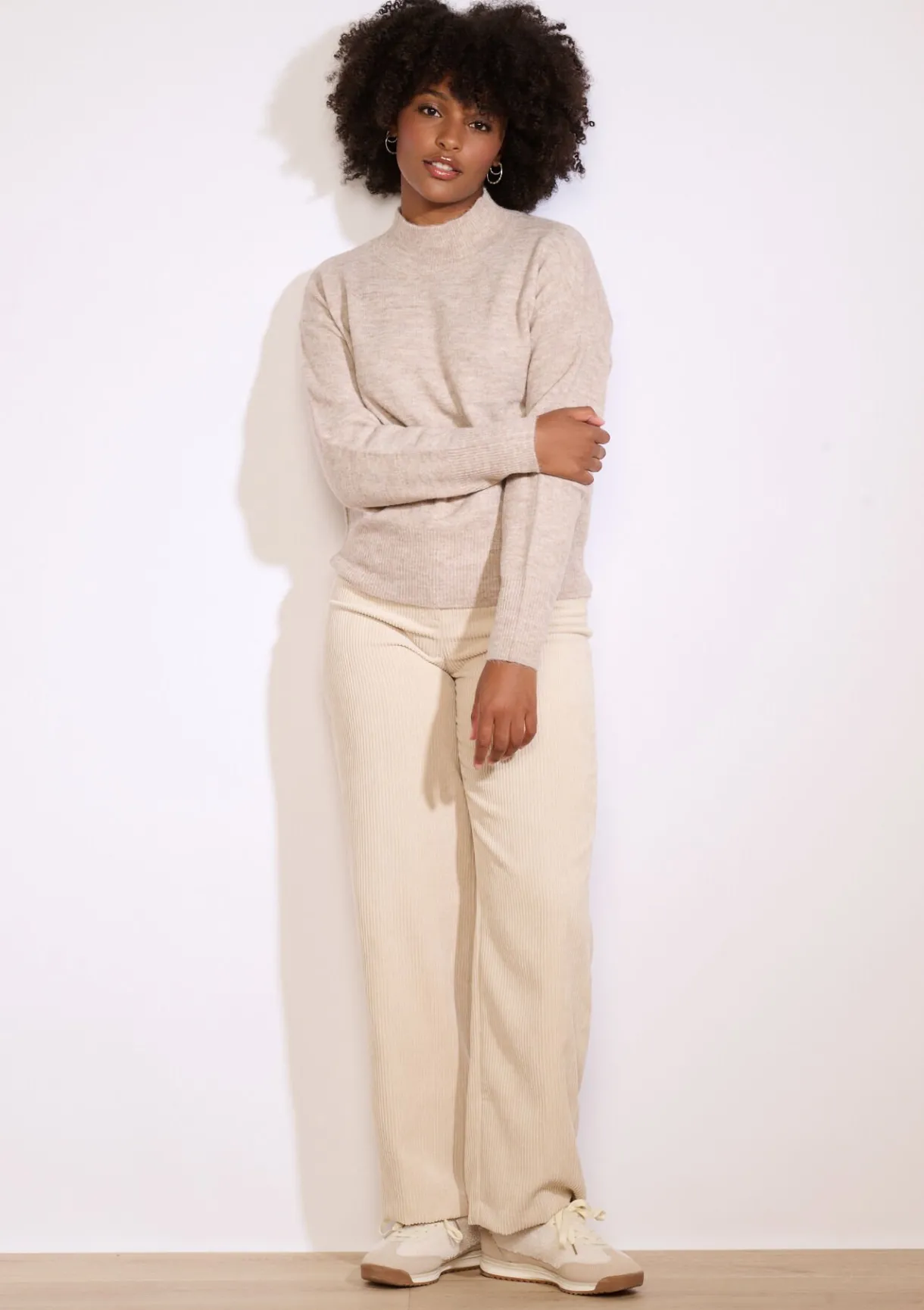 LolaLiza Zachte trui met col- Truien En Cardigans