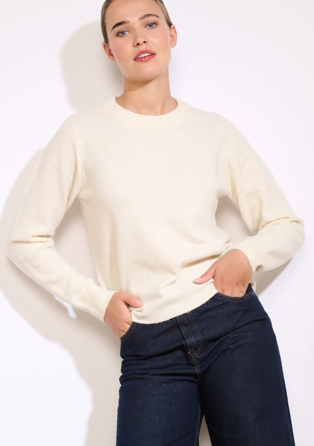 LolaLiza Zachte trui met ronde hals- Truien En Cardigans