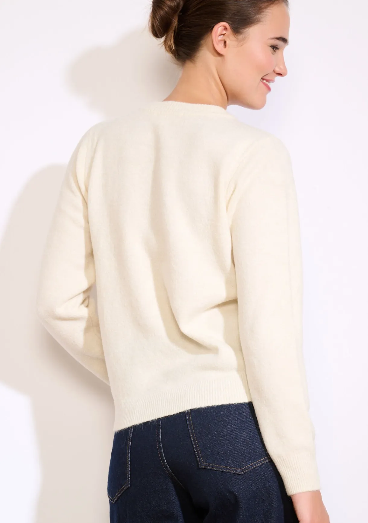 LolaLiza Zachte trui met ronde hals- Truien En Cardigans