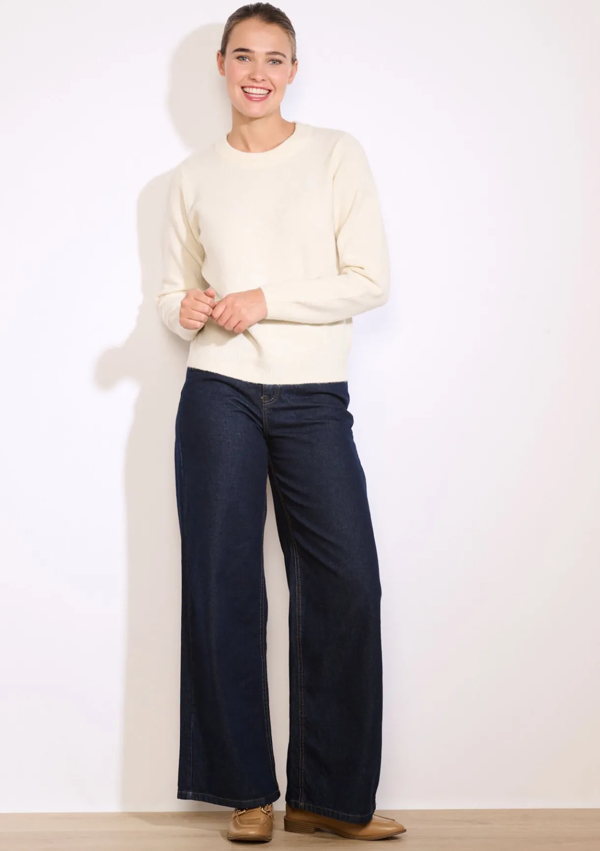 LolaLiza Zachte trui met ronde hals- Truien En Cardigans