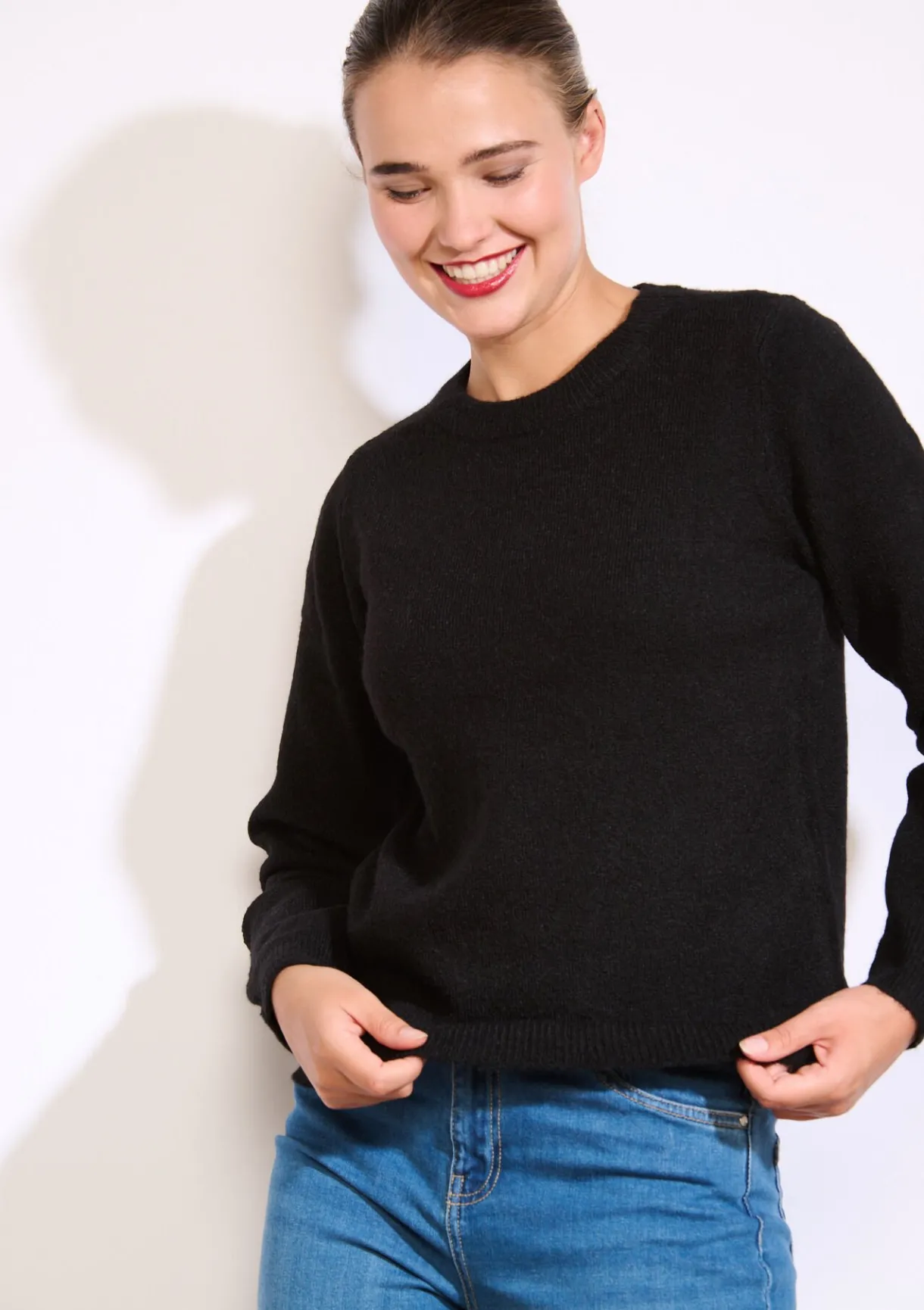 LolaLiza Zachte trui met ronde hals- Truien En Cardigans