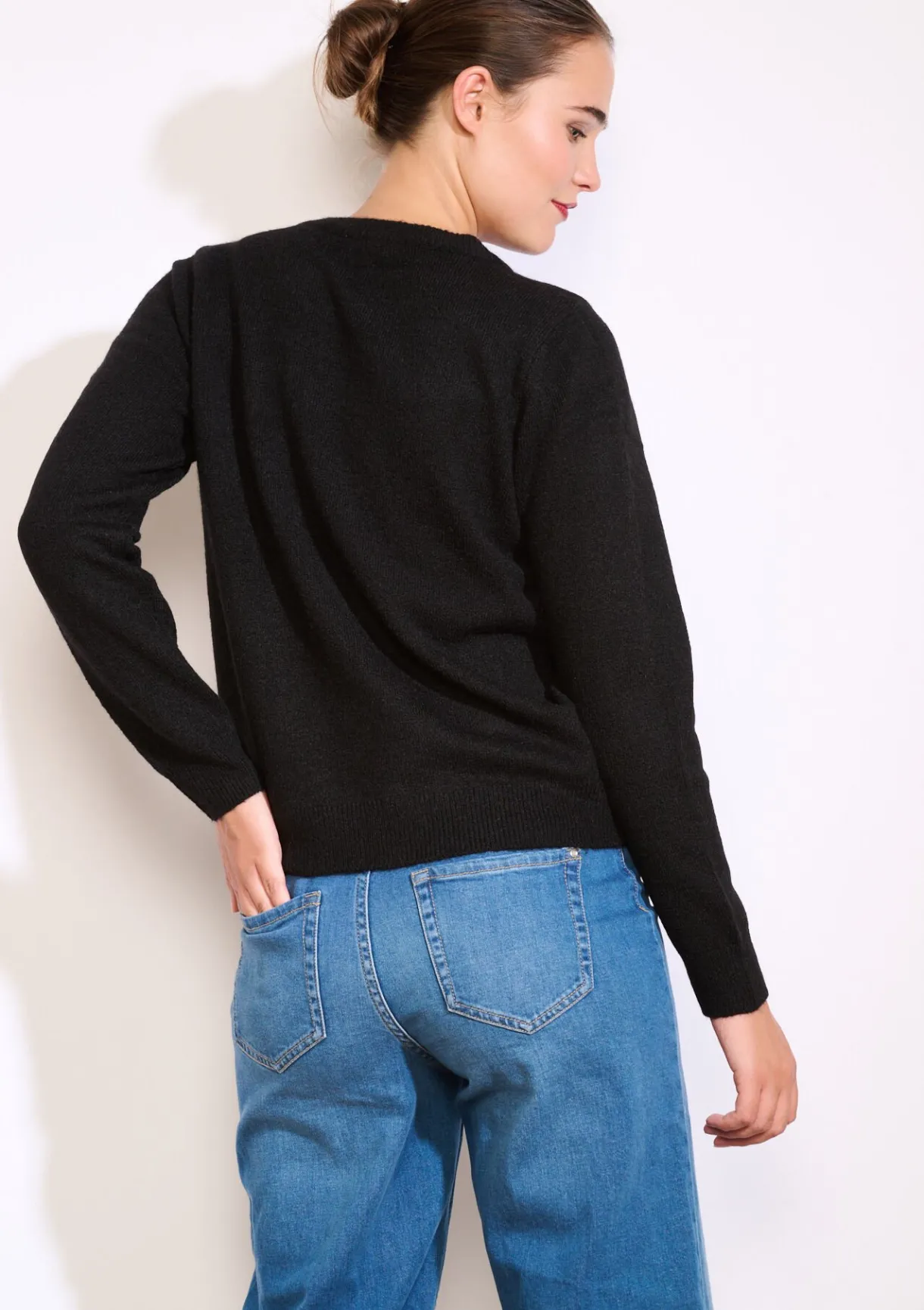 LolaLiza Zachte trui met ronde hals- Truien En Cardigans