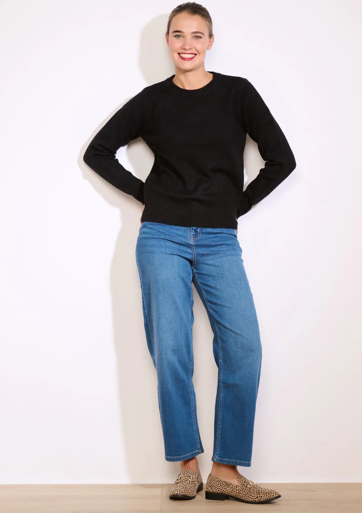 LolaLiza Zachte trui met ronde hals- Truien En Cardigans