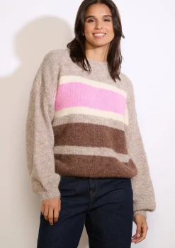 LolaLiza Zachte trui met strepen- Truien En Cardigans