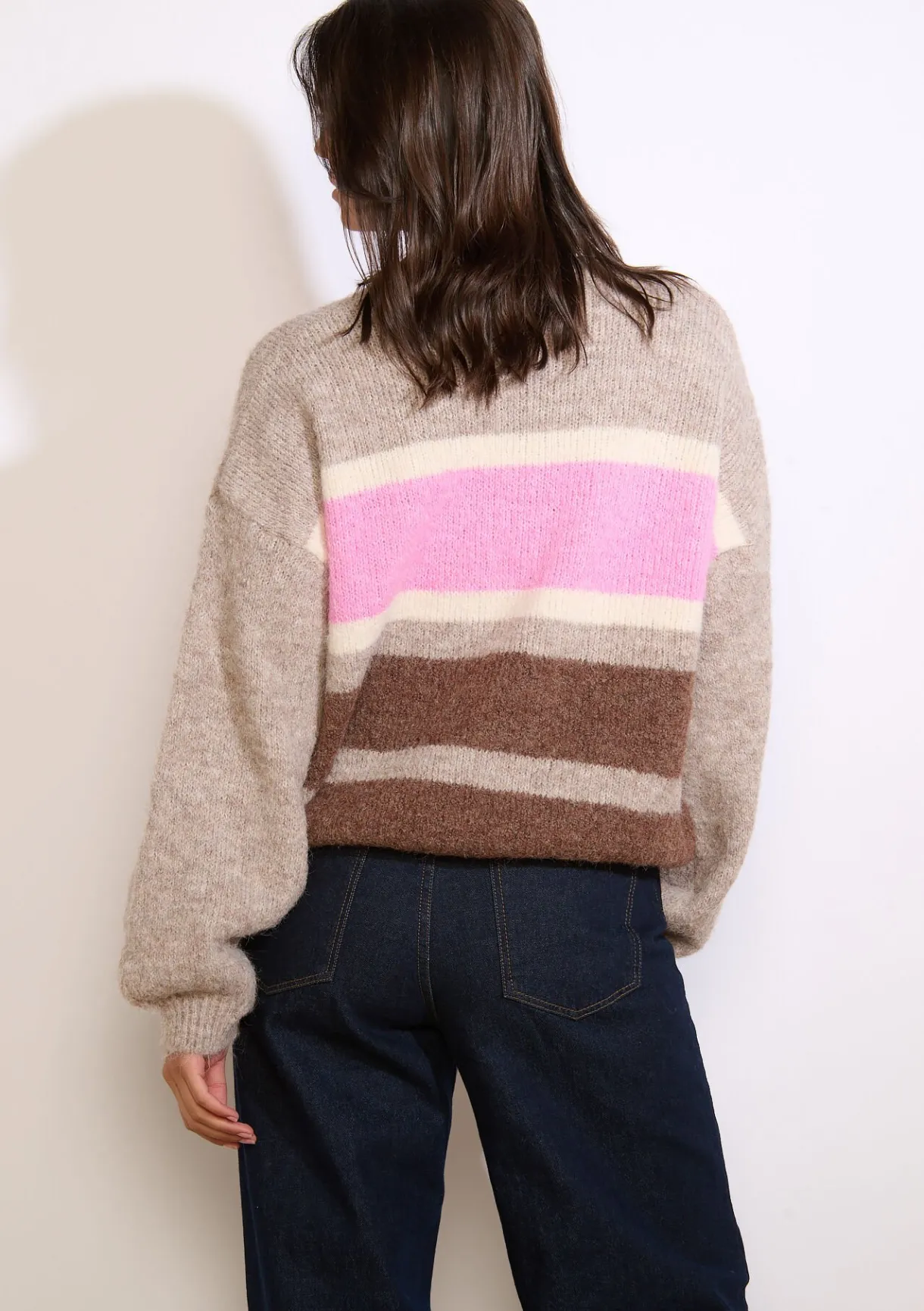 LolaLiza Zachte trui met strepen- Truien En Cardigans