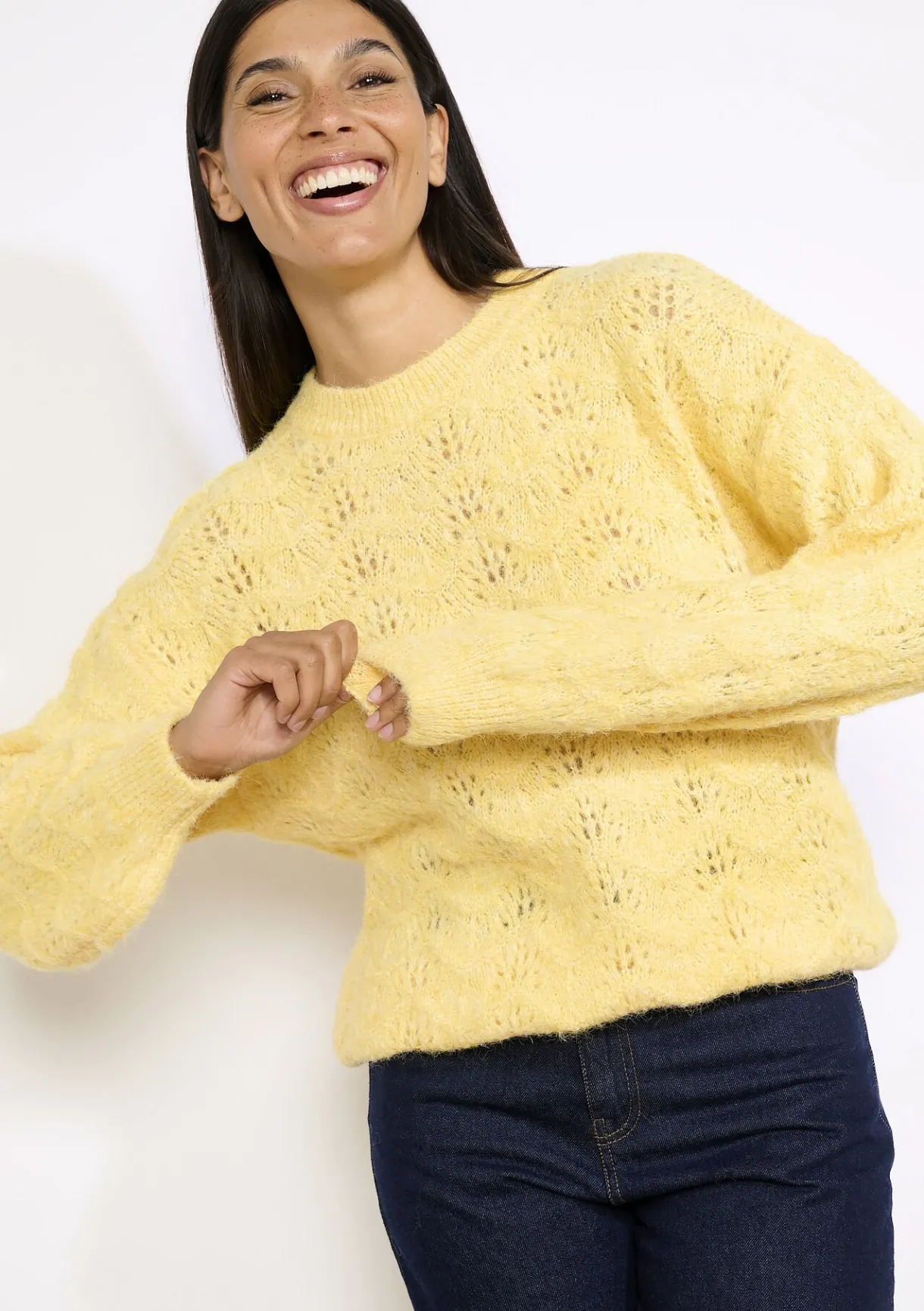 LolaLiza Zachte trui met textuur- Truien En Cardigans