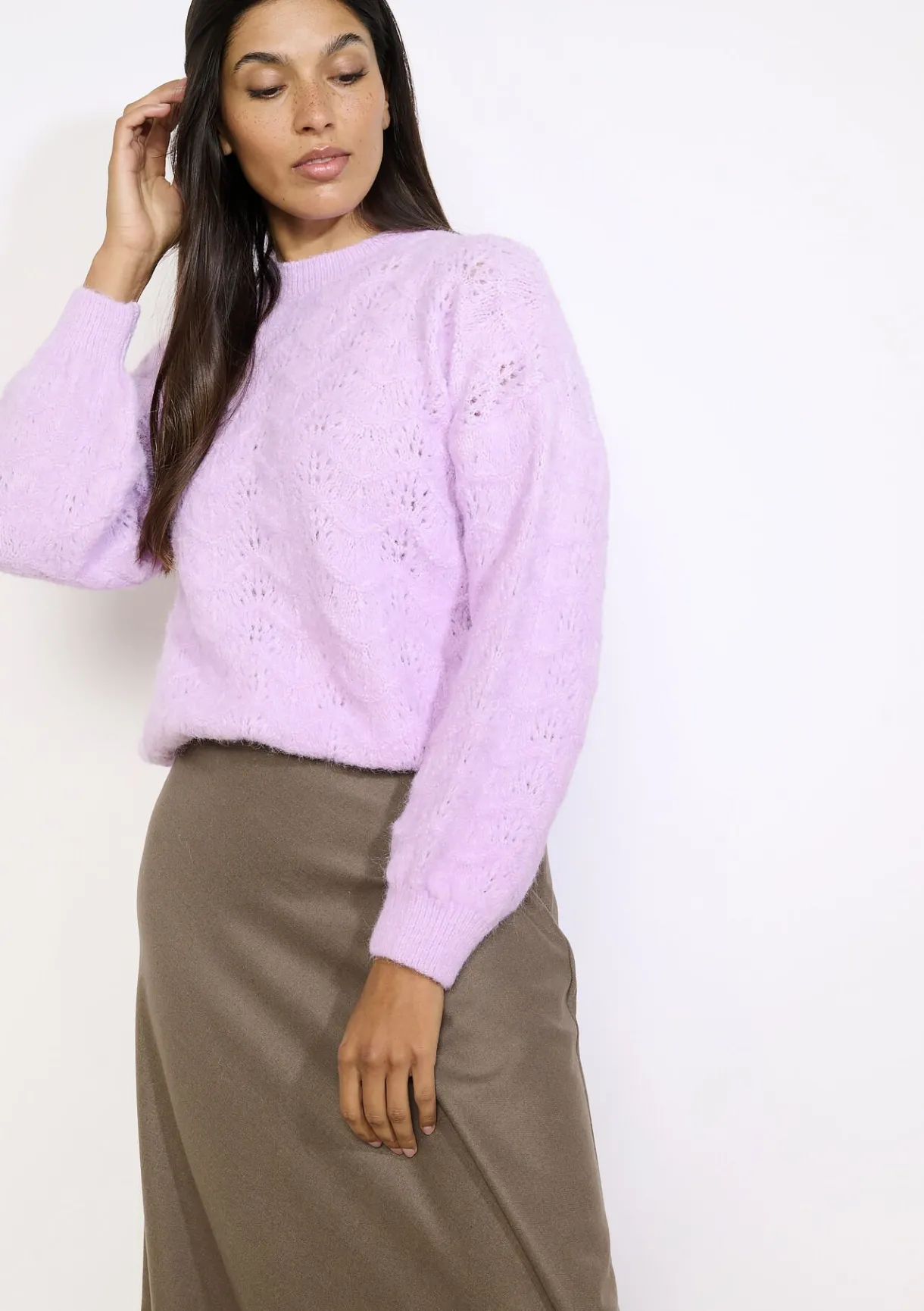 LolaLiza Zachte trui met textuur- Truien En Cardigans