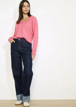 LolaLiza Zachte V-hals trui- Truien En Cardigans