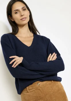 LolaLiza Zachte V-hals trui- Truien En Cardigans