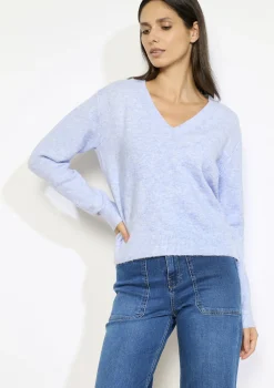 LolaLiza Zachte V-hals trui- Truien En Cardigans