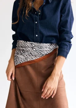 LolaLiza Zijdezachte zebrasjaal- Accessoires