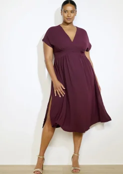 LolaLiza Zwierige midi jurk- Jurken