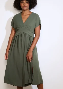 LolaLiza Zwierige midi jurk- Jurken