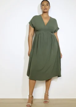 LolaLiza Zwierige midi jurk- Jurken