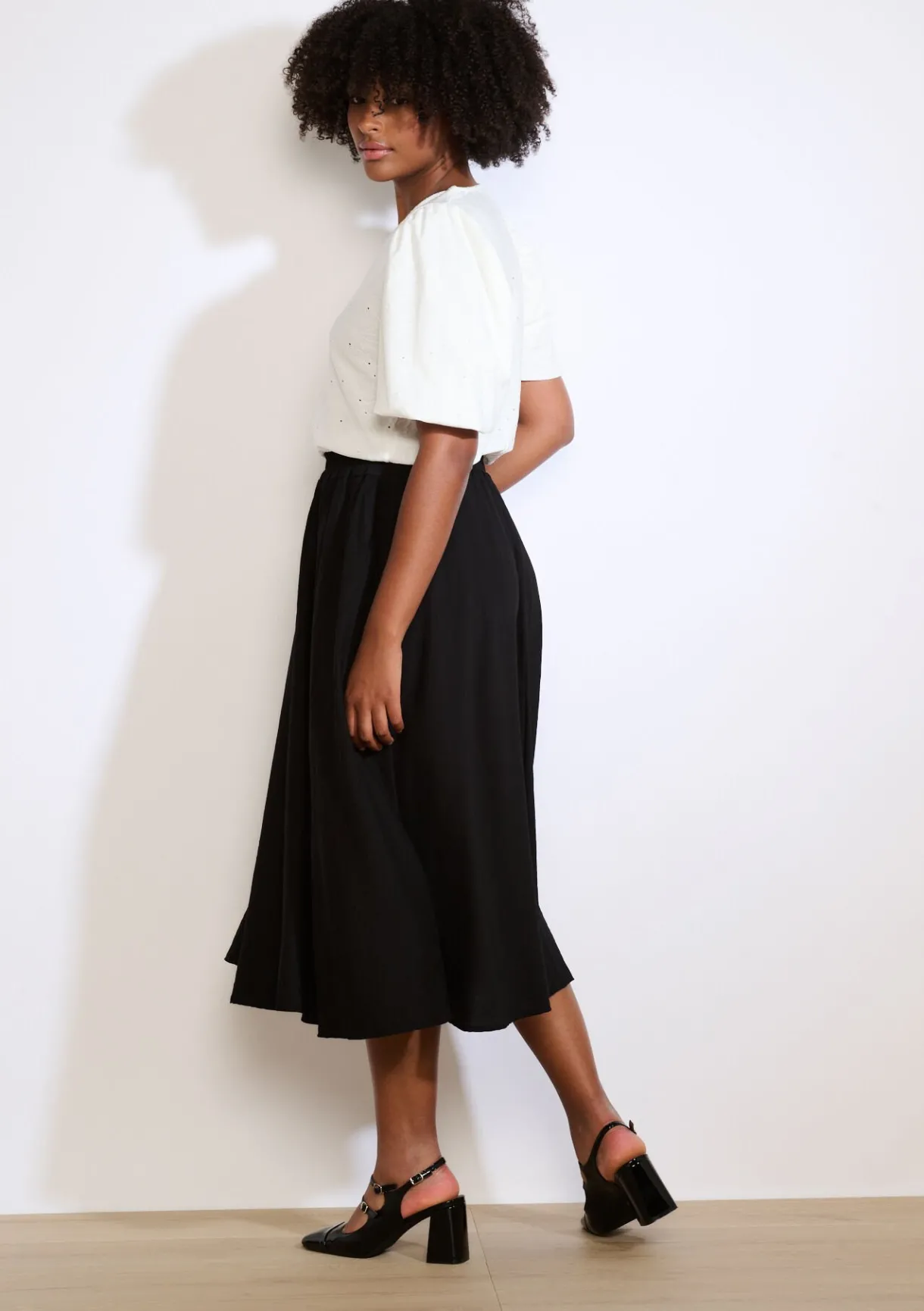 LolaLiza Zwierige midi-rok- Rokken